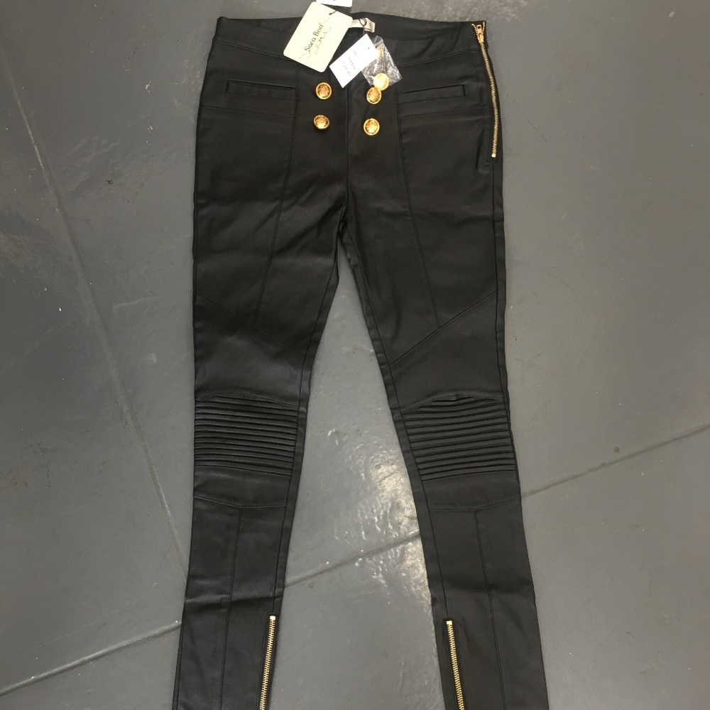 Sara Boo black slim pants